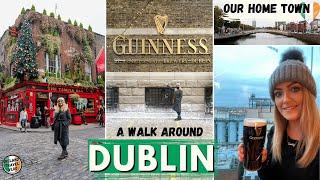 Dublin Ireland | Things to do in Dublin City | We walk around our hometown -Ireland Travel Vlog 2021