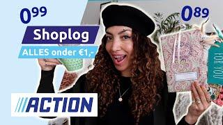 Budget shoplog: 30 artikelen ONDER 1 EURO bij Action   | Larissa Bruin