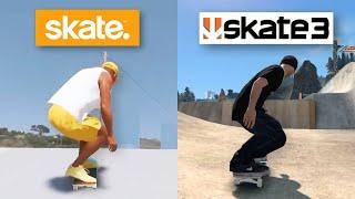 Skate 4 VS Skate 3 (Pre-Alpha Gameplay Comparison)