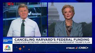 Watch CNBC's full interview with Education Secretary Linda McMahon
