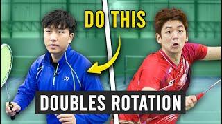 5 Doubles Rotations YOU NEED TO KNOW (badminton tutorial)