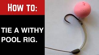 How to a withy pool rig.