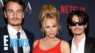 Pamela Anderson Hits Red Carpet with Sons at Documentary Premiere | E! News