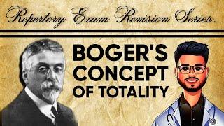 Boger's concept of Totality| Repertory Exam Revision Series | #homeopathy #repertory | Study with me