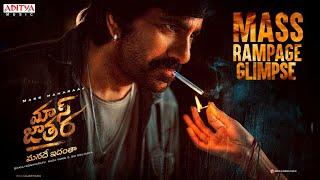 Mass Jathara - Mass Rampage Glimpse | Ravi Teja, Sreeleela | Bheems| S Naga Vamsi | Bhanu Bogavarapu