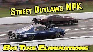 Outlaw Big Tire Eliminations | Street Outlaws No Prep Kings | National Trail Raceway 2024