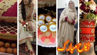 Nikkah Day Finally  wedding Beats Starts || نکاح کا دن آگیا شادی شروع 