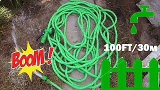 Тест-драйв 100FT (30м) "Чудо Шланга" - Magic Hose из Китая. Aliexpress