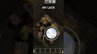 my luck minecraft #gaming #viral #minecraft #subscribe #likeplzz #allthingsgaming