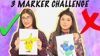 3 Marker Challenge | SAMREEN ALI