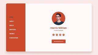 Responsive Personal Complete Portfolio Website HTML CSS And JAVASCRIPT | Mobile First