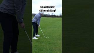 136 yards what club you got? #golf