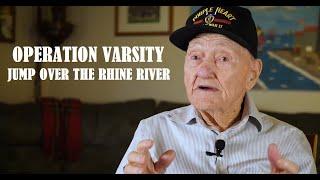 Jump over the Rhine River - Robert White - 507th PIR, 17th Airborne Division - Operation Varsity