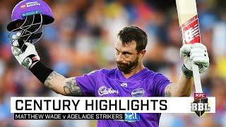 Wonder Wade annihilates Strikers in maiden BBL ton