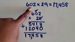 How to multiply 3-digit numbers Part 2