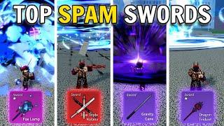 Top 5 Best Spam Swords To Bounty Hunt With In Blox Fruits Update 23