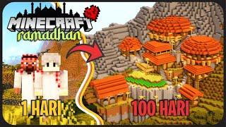 100 Hari Minecraft Hardcore Tapi Puasa Penuh ! - Bertahan Hidup Spesial Bulan Ramadhan