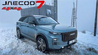 JAECOO 7 4x4 Deep Snow Offroad - POV Test drive