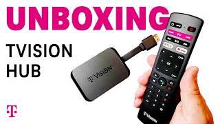 How To Use TVision Hub: Unboxing T-Mobile’s New TV & Streaming Service | T-Mobile