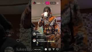 Fredo bang previewing unreleased music️