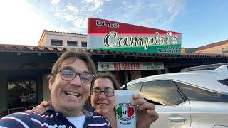 Campisi’s Italian Restaurant in Fort Worth, Texas / Cline Chardonnay, Homemade Lasagna & cheesecake