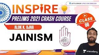 Inspire | Crack UPSC CSE/IAS 2021 | History by Alok K. Ojha | Jainism