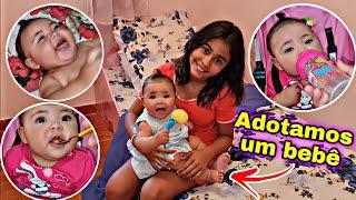 ADOTAMOS UM BEBÊ!!! LARY FOI PROMOVIDA A IRMÃ MAIS VELHA ️ ALGUÉM CHOROU Trollagem