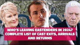 Who’s leaving EastEnders in 2024? Complete list of cast exits, arrivals and returns