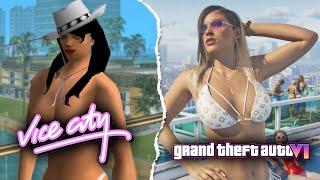 GTA 6 Trailer but it's GTA Vice City (GTA 6 vs GTA Vice City)