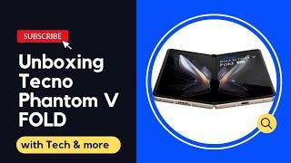 Tecno Phantom V FOLD Unboxing | India's Cheapest Folding Phone | Amazon India
