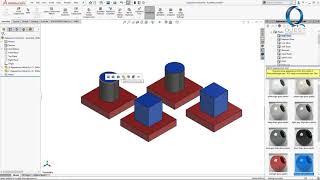 Appearance Hierarchy in SOLIDWORKS