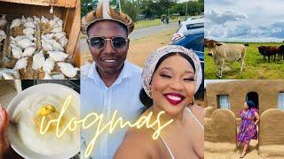 VLOGMAS Ep4:Makoti Diaries|Visiting In-laws|Attend a Wedding||Lunch Day &more|South African YouTuber