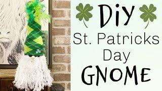 DIY St. Patricks Day Gnome!