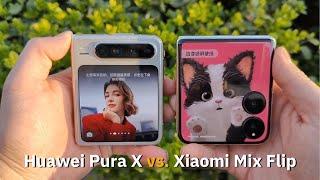 Huawei Pura X vs. Xiaomi Mix Flip: Which One WINS the GAP?