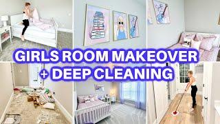 NEW! ROOM MAKEOVER + DEEP CLEAN CLEAN WITH ME | CLEANING MOTIVATION JAMIE'S JOURNEY | CLEANING HOUSE