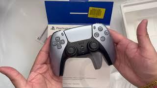 Sterling Silver - Sony DualSense PS5 - Wireless Controller Unboxing