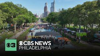 People staying cool at the Juneteenth festival in Philly amid heat wave and extreme heat warning