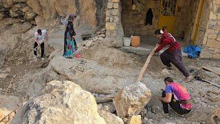 Living in mountain caves: challenges and story of house building in Iranian nomads