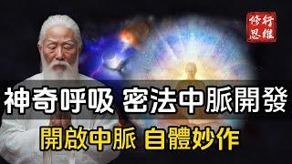 神奇的呼吸：密法中脈的開發，開啟中脈，自體妙作，安於法界息也#修行思維 #修行 #福報 #禪  #道德經 #覺醒 #開悟 #禅修