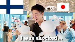 Japanese guy visits Finland for the first time