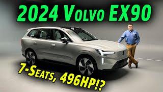 2024 Volvo EX90 Hands On First Look! (AKA sort of the XC90 EV?)