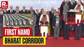 PM Modi Inaugurates 13-Km Delhi Section Of Namo Bharat Corridor