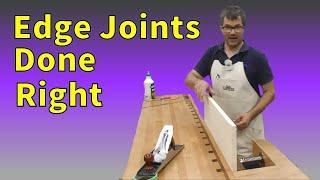 Glue Joints Woodworking - Which edge joint to use?