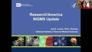 Research!America Alliance Member Meeting with Dr. Jon Lorsch, NIGMS