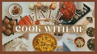 FLAVORS OF FALL | bake & cook with me using autumn ingredients!