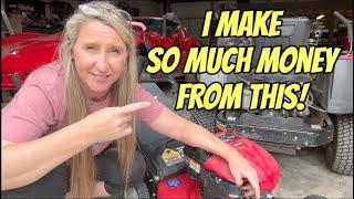 FREE MOWER! Turning Customers Trash Into My Treasure! How to Fix a Briggs And Stratton 6.5 Flathead