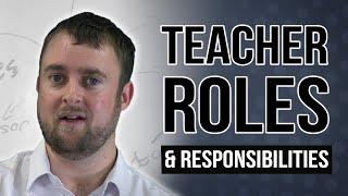 Roles and Responsibilities Within Education and Training