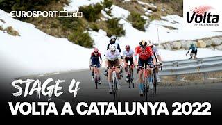 Volta a Catalunya 2022 - Stage 4 Highlights | Cycling | Eurosport