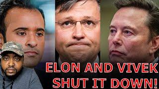 Elon Musk And Vivek Ramaswamy TRIGGER Congress Into OUTRAGE As DOGE FORCES Government SHUT DOWN!