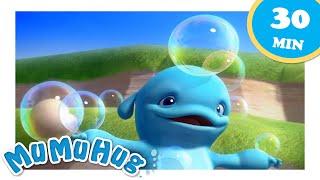 【30min】Playing Bubbles + More Adventures | MuMuHug World | 안아줘요 무무 | 姆姆抱抱